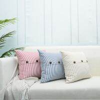 [FAZOZO Home Textile Store] ปลอกหมอนอิงปุ่มลายนอร์ดิกปลอกหมอนนุ่มสำหรับห้องนั่งเล่นสำหรับโซฟาปลอกหมอนตกแต่งตกแต่งหมอนบ้าน