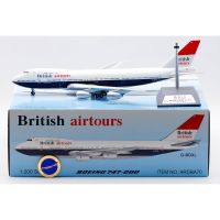 เครื่องบินของขวัญจาก ARDBA70อัลลอย1:200เครื่องบินอังกฤษโบอิ้ง B747-200 G-BDXL โมเดลจรวดโมเดลเครื่องบินพร้อมเหรียญ