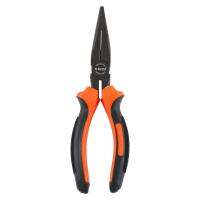 โปรโมชัน คีมปากแหลมชุบนิกเกิลดำ KINZO 8 นิ้ว NICKEL-COATED LONG-NOSE PLIER KINZO 8” คีม เครื่องมือช่าง ราคาถูก เก็บเงินปลายทางได้