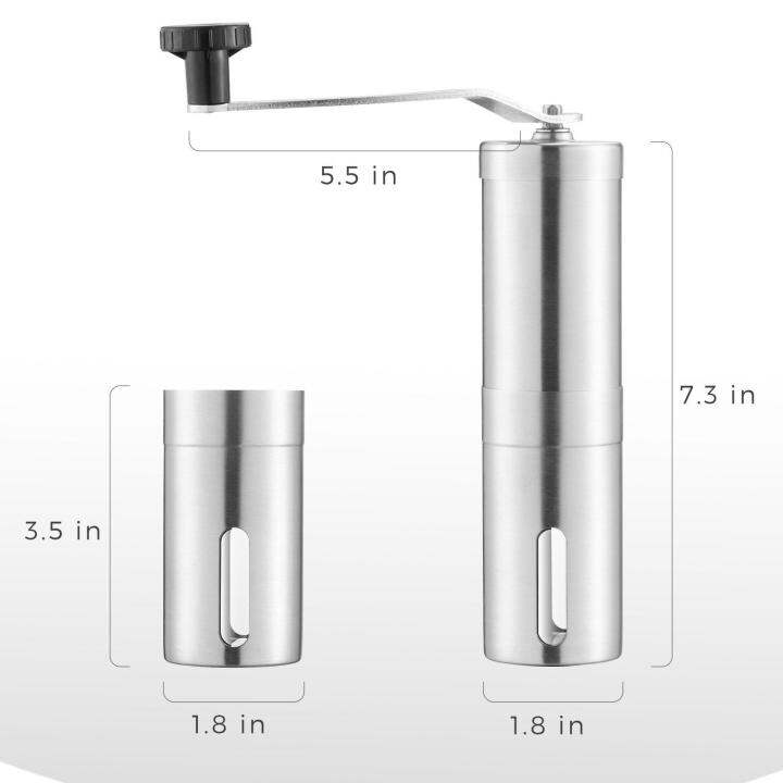 【Coffee World】 Coffee Grinder/Manual coffee bean Grinder/stainless