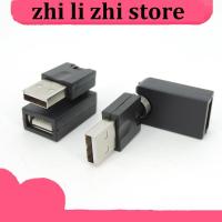 zhilizhi Store Flexible Twist Angle 360 Degree Rotating USB A 2.0 male to female Adapter Converter for cable extension connector