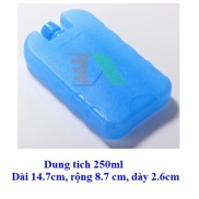HCM Thanh đá khô mini 150ml dùng cho quạt điều hòa, trườm lạnh, giữ lạnh