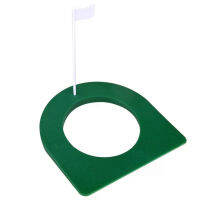 1ชุด Golf Putting Cup Indoor With Flag Swing Training Aid Hole All Direction For Home Office Men Women