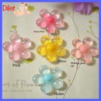 DILER 20Pcs โปร่งใสโปร่งใส แหวนนิ้วเรซิน เรซิน มี5สี แหวนสวมนิ้ว ของใหม่ มีสไตล์ ฤดูร้อนสำหรับผู้หญิง