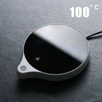 100 °C หม้อเก็บความร้อนอุ่นแก้ว110V/220V ถ้วยชงชาร้อนเตาไฟฟ้า5เกียร์แผ่นทำความร้อนชานมกาแฟอุ่นรถไฟเหาะ200W