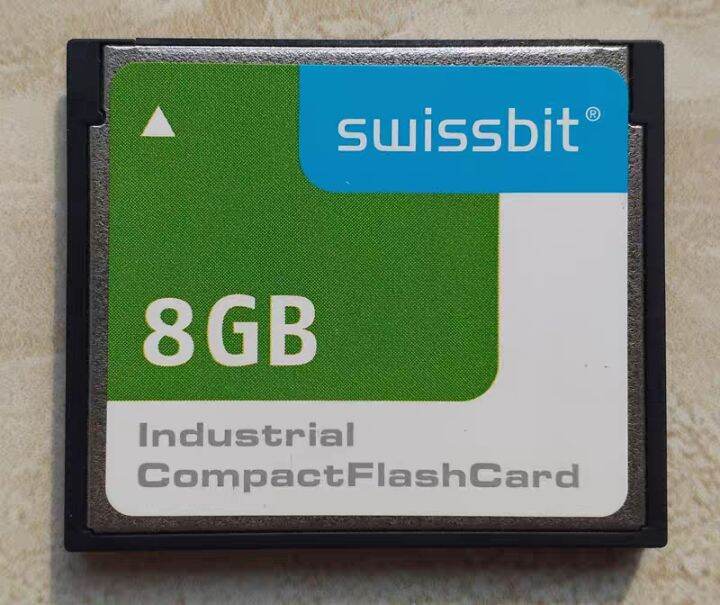 การ์ด SWISSBIT CF 8GB SLC WideTemp Industrial Compact Flash CARD
