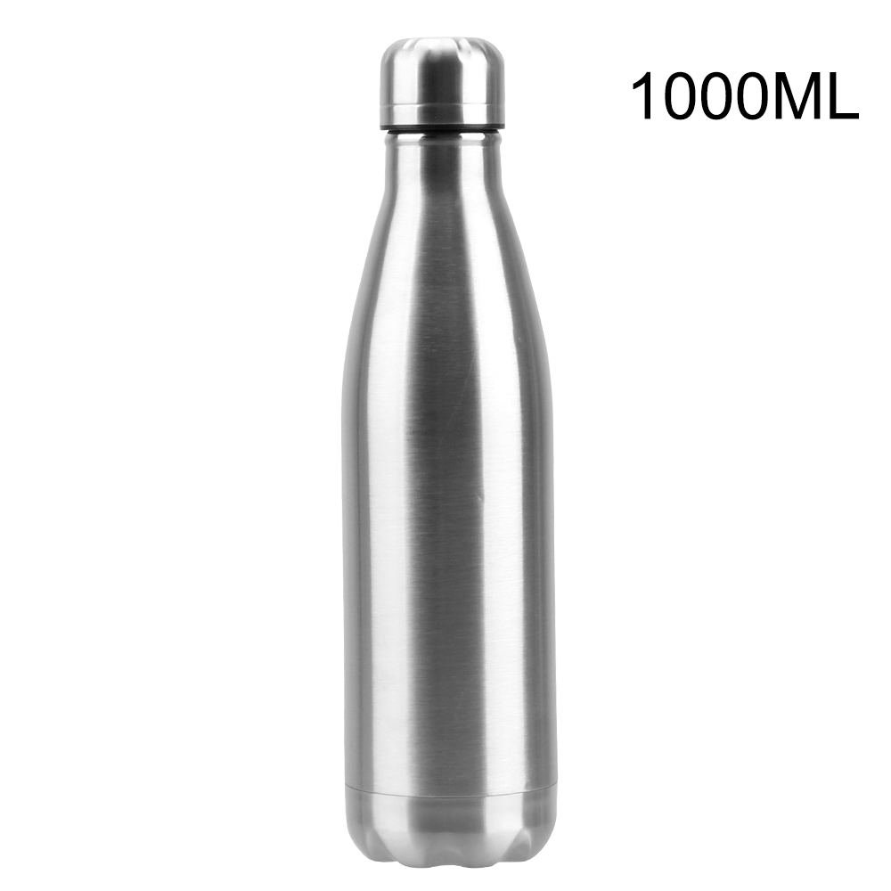 Bottle Insulated Stainless Steel Sports Water Vacuum Flask Single Wall Hot Cold 
