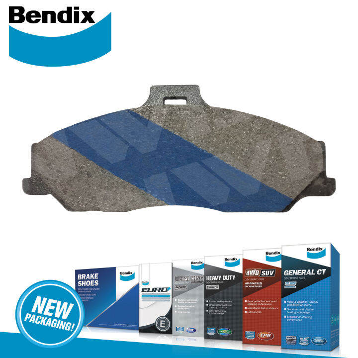Bendix Brake Pads Front Set 4WD For Ford Ranger 19992004 (DB1366