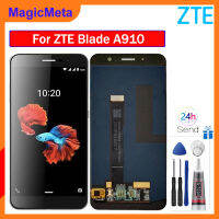 MagicMeta หน้าจอต้นฉบับสำหรับ ZTE Blade A910แอลซีดีดิสเพลย์เบลด A910 BA910แอลซีดีหน้าจอสัมผัสดิสเพลย์ชิ้นส่วนสำหรับจอสำรอง ZTE BLADE A910