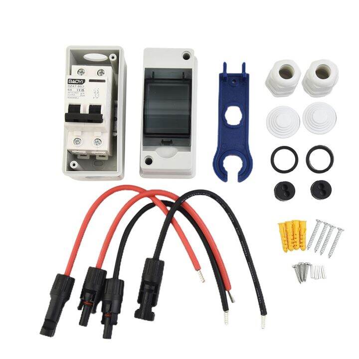 Solar Circuit Breaker PV Isolator Switch DC/AC 30A IP65 Disconnect