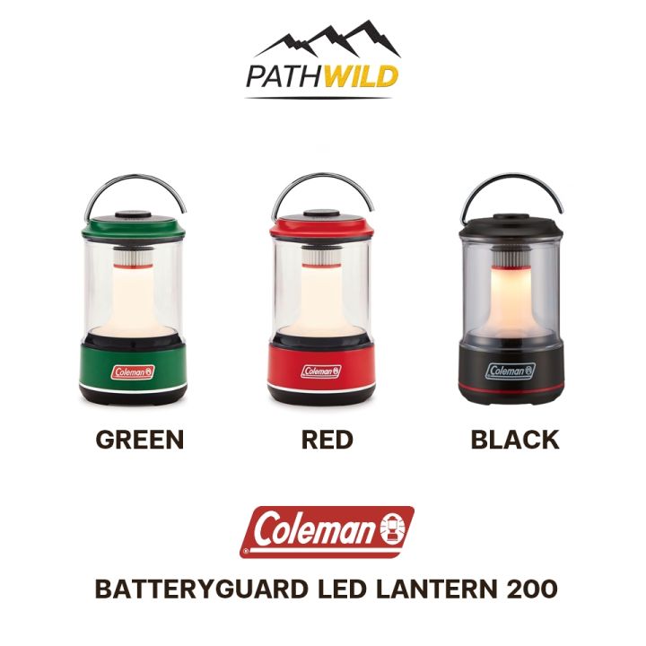 Coleman Battery Guard 200 Lumens Mini LED Lantern - Black