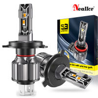 2pcs Pairs H7 Led Headlight Turbo 12000Lm H10 H4 Bulbs High Low Beam Hb3 Hb4 Lamps 3000K 6000K H8 H9 H11 9005 9006 Fog Lights