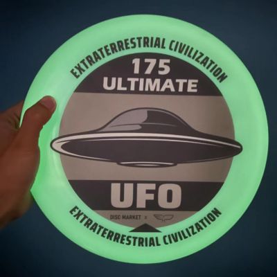 Yikun แผ่นร่อน UFO175g สำหรับผู้ใหญ่ทีมดิสก์สปอร์ตกลางแจ้งผาดโผนออกแบบทีมแข่งขัน