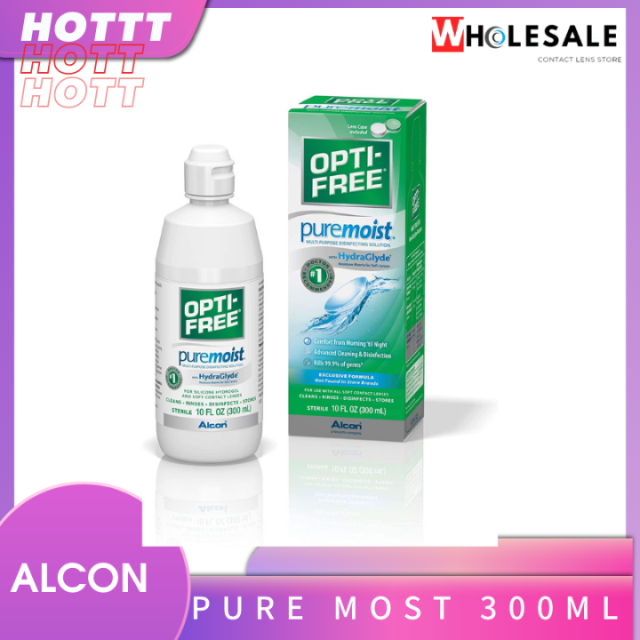 Opti Free Pure Moist (300ml) optifree opti free Single pack ...
