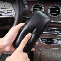 Leather Knee Pad for Car Interior Pillow Comfortable Elastic Cushion Memory Foam Universal Thigh Support Accessories 18X8.2cm