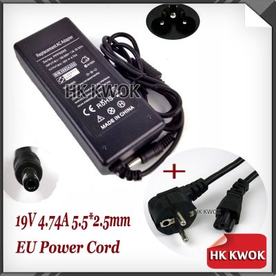 EU Power Cord 19V 4.74A AC Adapter Changer For hp Pavilion N3000(N5000 ZE1000 ZE1200 ZE4100 ZE4200 ZE4300 ZE4700) Series