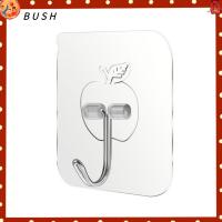 BUSH 5/10/15PCS ใหม่ ร้อน ที่วางของในครัว รูปร่างแอปเปิ้ล บ้านและที่อยู่อาศัย ครัวเรือน ชั้นวางติดผนัง ตะขอกาวไม่มีรอยต่อ ที่แขวนเก็บของ ตะขอไร้ร่องรอย