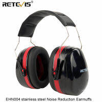 Retevis ลดเสียงรบกวน Earmuffs ชุดหูฟังป้องกันการได้ยินสำหรับ Game Factory Headbandfoldingneck Banded Anti-Noise