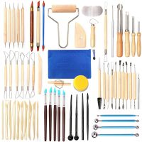 Clay Tools Set Sculpting Kit Sculpt Smoothing Wax Carving Pottery Ceramic Tools Polymer Shapers Modeling Carved Tool Sculpture Picture Hangers Hooks