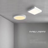 LED Indoor Ceiling Lamp Bedroom Living Room Study Room Corridor Commercial Decorative Lighting Simple White Square Round LP69