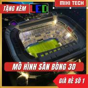 LED Mô hình sân vận động Bóng đá lắp ráp 3D