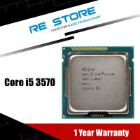 ZZOOI Used Intel i5 3570 Processor Quad Core 3.4Ghz L3=6M 77W Socket LGA 1155 Desktop CPU