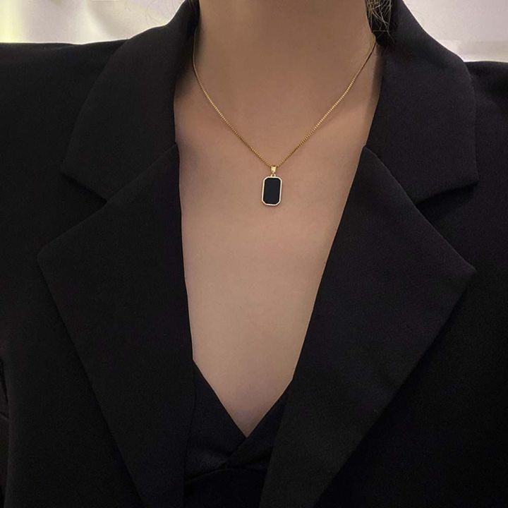 forbetter-personality-women-necklace-temperament-fashion-jewelry-clavicle-chain-trendy-korean-geometric-square-girls-simple-alloymulticolor