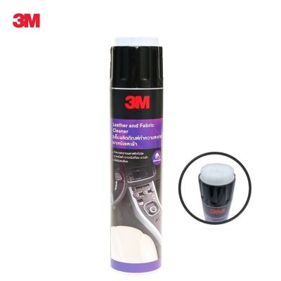 3M Leather and Fabric Cleaner 3เอ็ม ผลิตภัณฑ์ทำความสะอาดเบาะหนังและผ้า ปริมาณสุทธิ 600 มิลลิลิตร