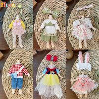 1/8 Doll Clothes Doll Accesories for 15cm-17cm Ob11 Bjd Doll Suit for Girls Toys Dress Up Skirt Cute Dolls Outfit Toy Gift