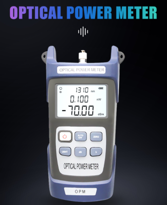 Optical Power Meter เครื่องทดสอบสายไฟเบอร์ออปติก #OPM Fiber #Optic Cable Tester #Power Meter