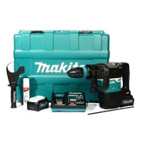 MAKITA (มากีต้า) ชุด Set สว่านโรตารี่ 40VMAX รุ่น HR005GM201 ขนาด 40 มม. (1-9/16 นิ้ว)(พร้อมแบตเตอรี่และแท่นชาร์จ) (M011-HR005GM201)