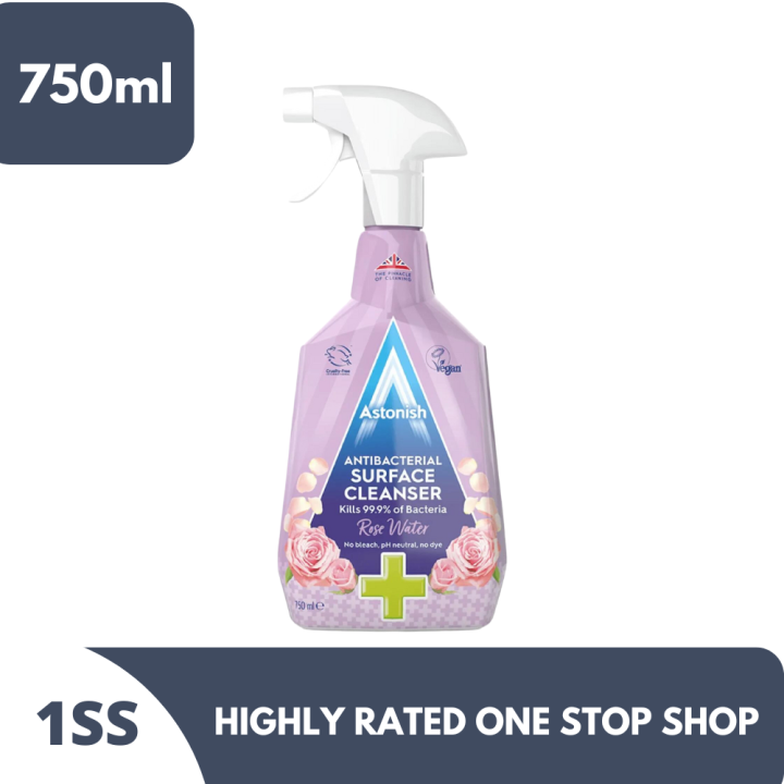 Astonish Antibacterial Surface Cleanser, Rose Water 750ml Lazada PH