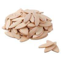 300Pc Beechwood Joiner Biscuits Compressed Wafer Shaped Wooden Tool/3 Different Sizes Plate Jointer Biscuit for Crafting