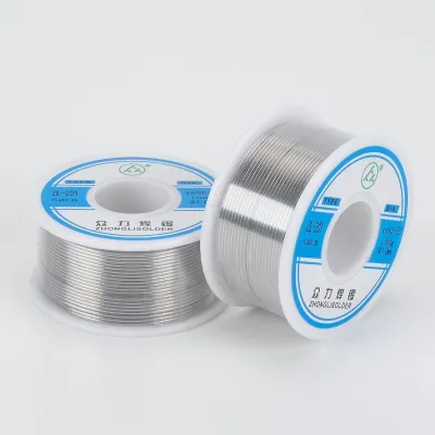 100g Solder Wire Tin 63/37 60/40 soldering Low Melting 0.5mm 0.8mm 1.0mm 1.2mm Rosin Core Flux1.8%~ 2.4% Welding Wire