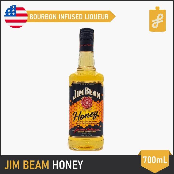Jim Beam Honey Bourbon Whiskey 700mL Lazada PH