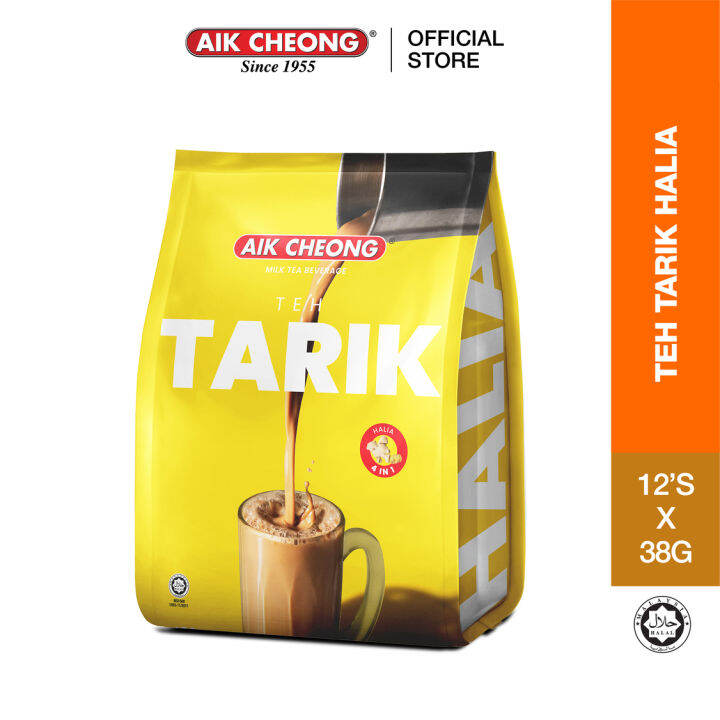 Pre Order Aik Cheong Teh Tarik Halia 456g 38g X 12 Sachets 4in1 Lazada 3898