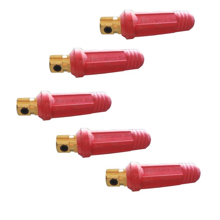 ข้อต่อสายเชื่อมตัวผู้35-50mm-euro-cable-plug-35-50-แบรนด์jw-อะไหล่ตู้เชื่อม-ข้อต่อสายเชื่อม-ยูโร35-50-สีแดง-ใช้กับตู้เชื่อมได้ทุกยี่ห้อ