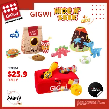 Gigwi gigwi interactive dog puzzle toys, enrichment snuffle dog