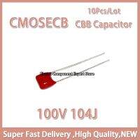 10Pcs/Lot CBB Metal Film Capacitor 100V 104J P5mm 100NF 0.1UF