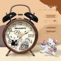 Sanrio legitimate joint children cartoon creative students dedicated clock mute noctilucent bedside alarm clock ringing the bell bell