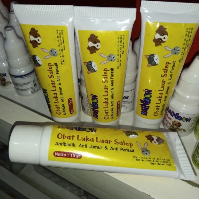 Promo Rainbow Obat Luka Luar Salep Antibiotik 15gr Anti Jamur And Anti