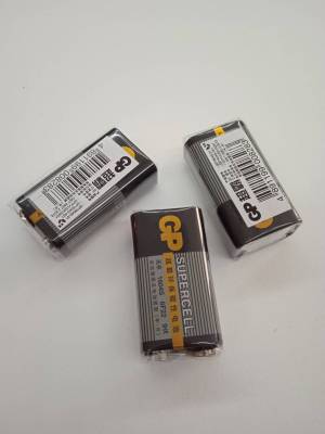 ถ่าน 9V/ BATTERY 9V ถ่านสี่เหลี่ยม/ถ่านใส่เครื่องเช็คแลนด์/ถ่านลำโพง แข็งแรงทนทาน