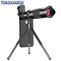 48x Super Telephoto Lens for Smartphone Powerful Zoom 4K Monocular with Tripod Support Mobile Phone Camera Telescope Long Range Smartphone Lenses