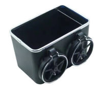 Box Multifunctional Cup Water Car Tissue Armrest