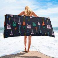 【CC】 Electric Music Beach Accessories Microfiber Quick-Dry for Camping Gym Men