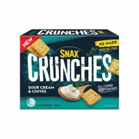 Snax Crunches Sour Cream &amp; Chives Cracke