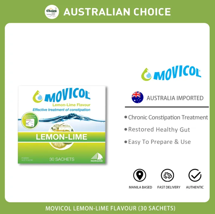 Movicol Lemon Lime Flavour Powder 30 Sachets Lazada Ph