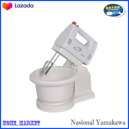Mixer Com National Yamakawa MC1506 mangkok putar dengan 5 kecepatan