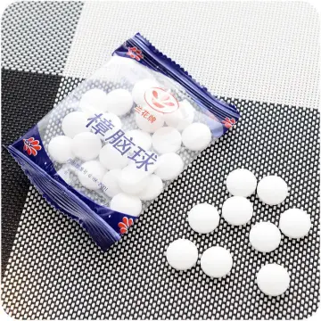 20Pcs 1.8cm Camphor Wood Moth Balls Wardrobe Clothes Drawer Smell Remover  Beads