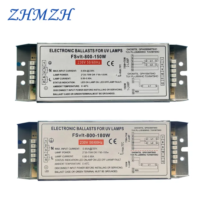 AC230V 180W Electronic Ballast UV Lamp Ballast 2G11 Ultraviolet
